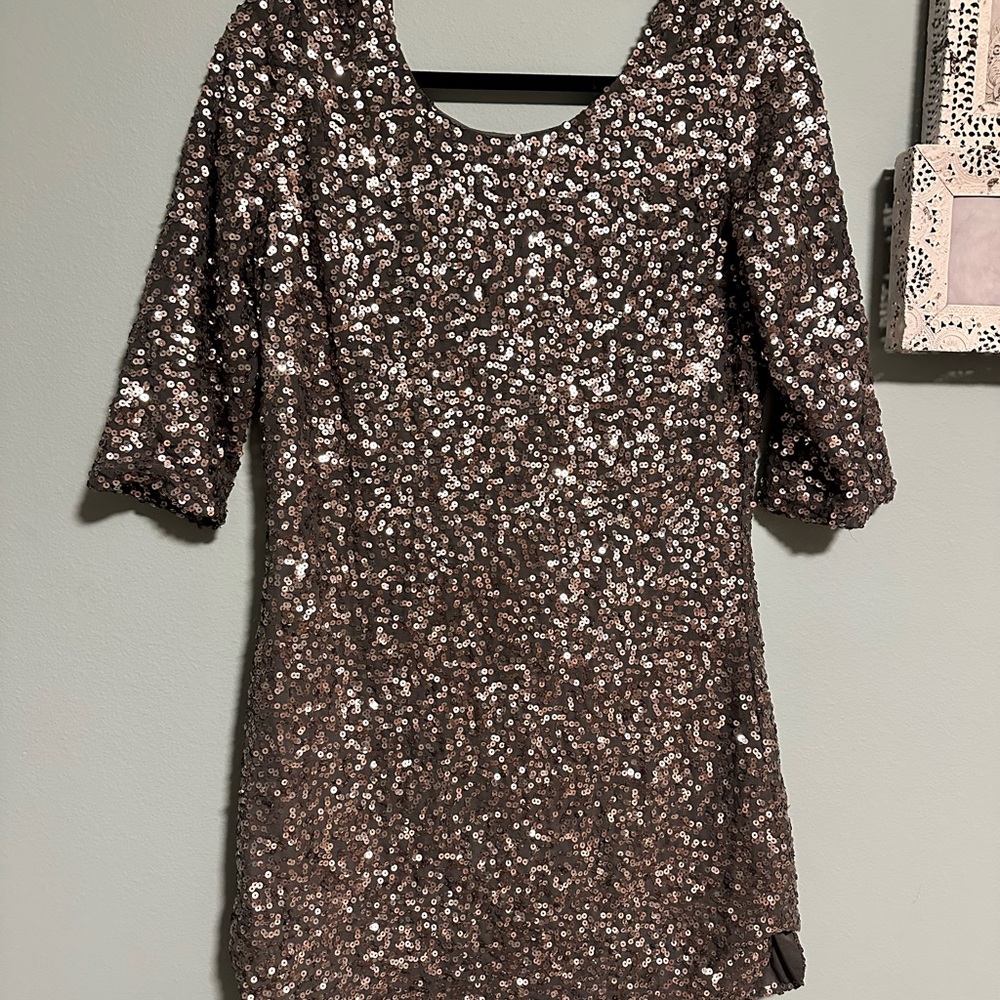 Lauren Conrad Sequin Shift Dress